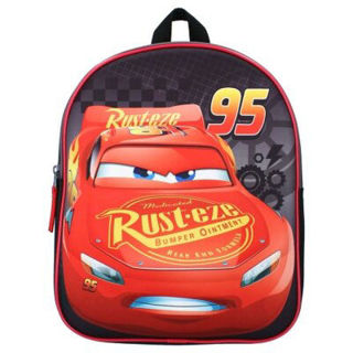 Slika Ruksak Vadobag 3D Cars Race Ready crni 760-2554